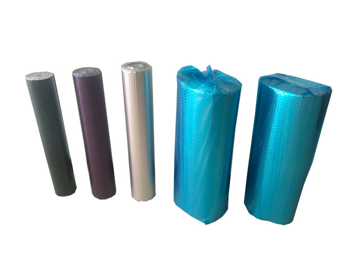 Metallic 24in X 10ft Foil Bubble Wrap Insulation Waterproof Two layers