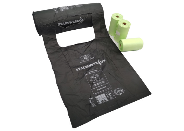 BIO Compostable Dog Poop Bags Sustainable Earth Friendly Garbage Bags