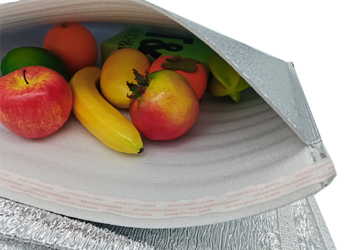 3mm Chilled Food Packaging Aluminium Foil Laminated Bags With Self Sealing