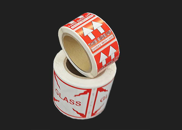 500 Labels/Roll 3x5inch Custom Shipping Labels Fragile Handle With Care Sticker