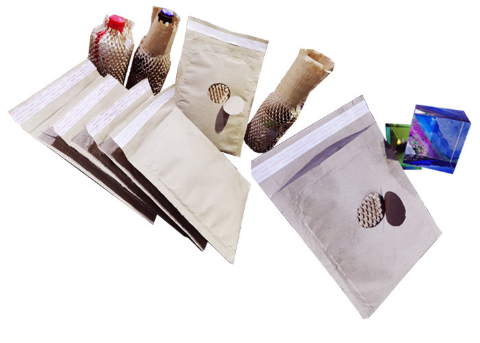 Tight Seal 6×10inch Eco Friendly Padded Mailers Honeycomb Padded Envelopes
