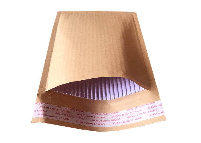 Shipping Corrugated Recyclable Mailing Envelopes Self Adhesive Closure