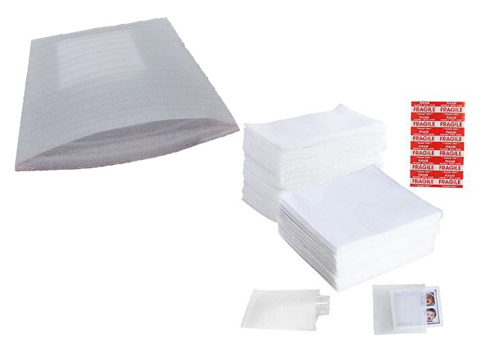 flexibility 7.5×12 Inch Cushion Foam Wrap Sheets Recyclable EPE For Packing