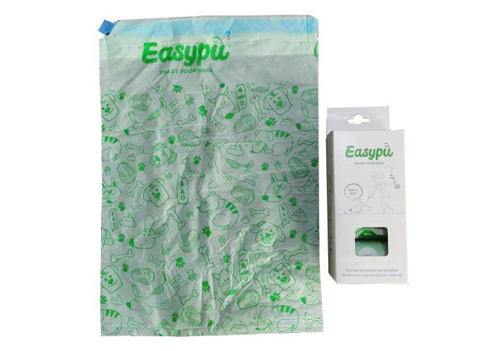 Plastic Free EN13432 Standard Biodegradable Doggy Bags Side Heat Seal