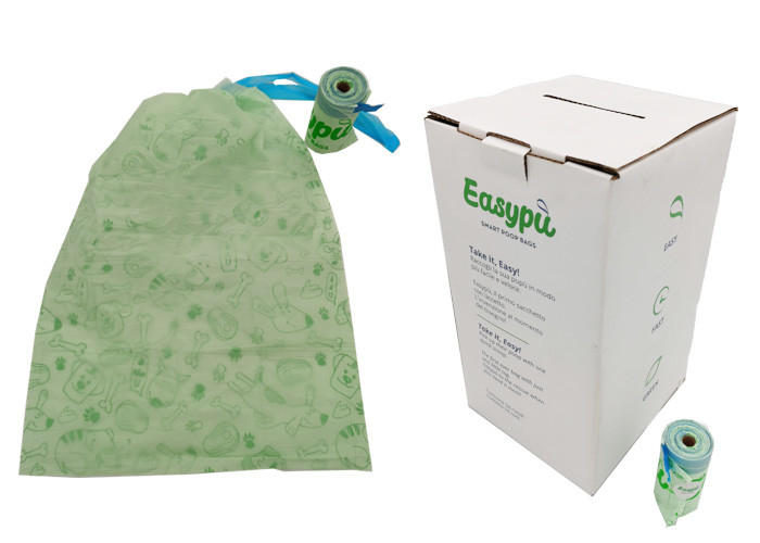AS4736 Certified Earth Friendly Dog Poop Bags Compostable Drawstring
