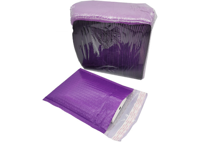 Opaque Purple Poly Bubble Mailers 6x10 Padded Envelopes with 80gsm bubble