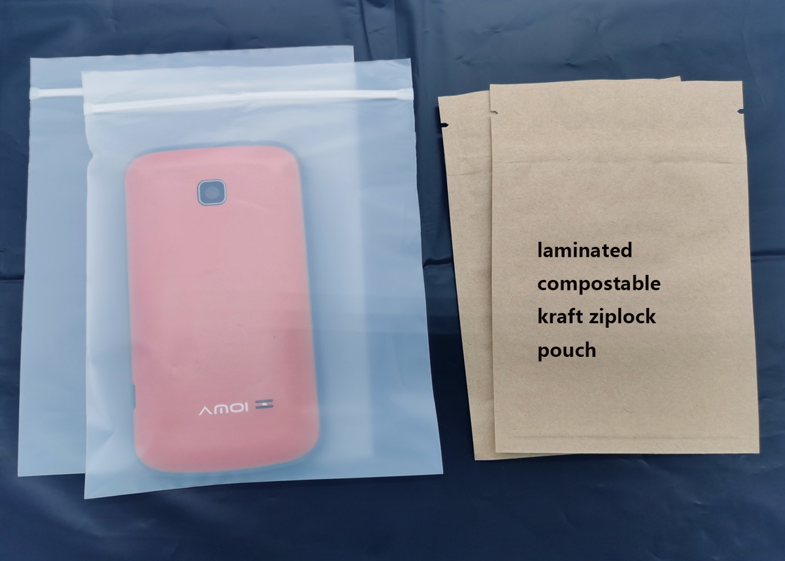 Gravure Printing 2 Mil Thick Biodegradable ziplockk Bags